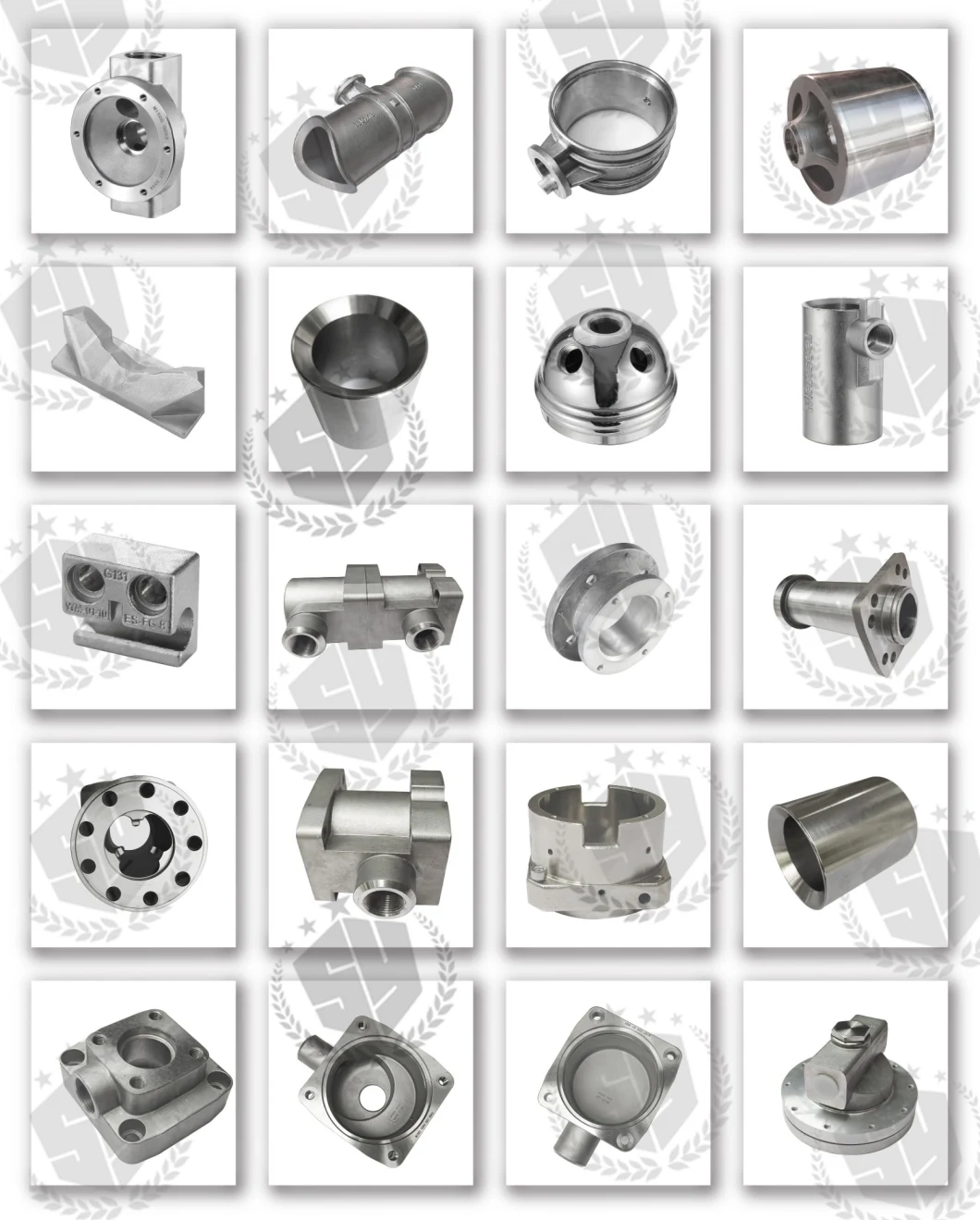OEM Stainless Steel Casting Foundry Silica Sol Precision AISI 304 316 316L Stainless Steel Casting Products
